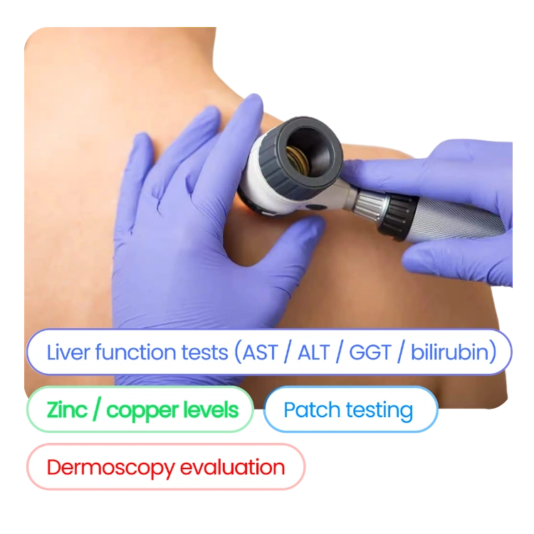 Test suggestions to discuss with your doctor